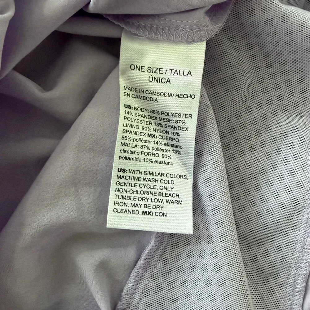 Chicos Womens UPF Protection Bungee Dress Lavender Sz 3 US XL Vacation Travel - Picture 6 of 7